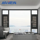 قوانغدونغ NAVIEW الساخن بيع 40 سلسلة الألومنيوم نافذة بابية نافذة والزجاج المزود