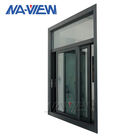 قوانغدونغ NAVIEW غرفة نوم ملون سعر تصميم باب أسود انزلاق نافذة الألومنيوم المزود