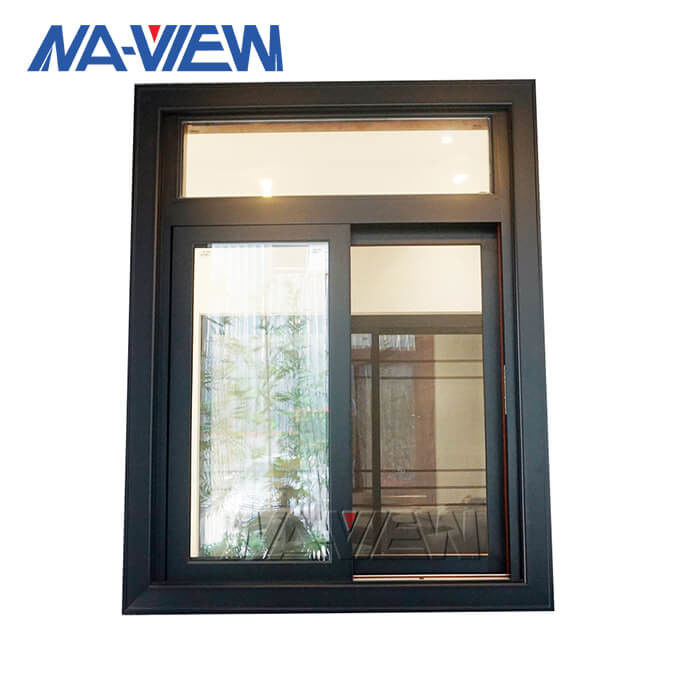 نافذة بابية من الألمنيوم المقسى الحراري المزدوج من جوانجدونج نافيو المزود