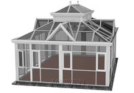 جميع المواسم الحديثة تمديد Sunroom ضميمة البناء مائلة سقف المزود